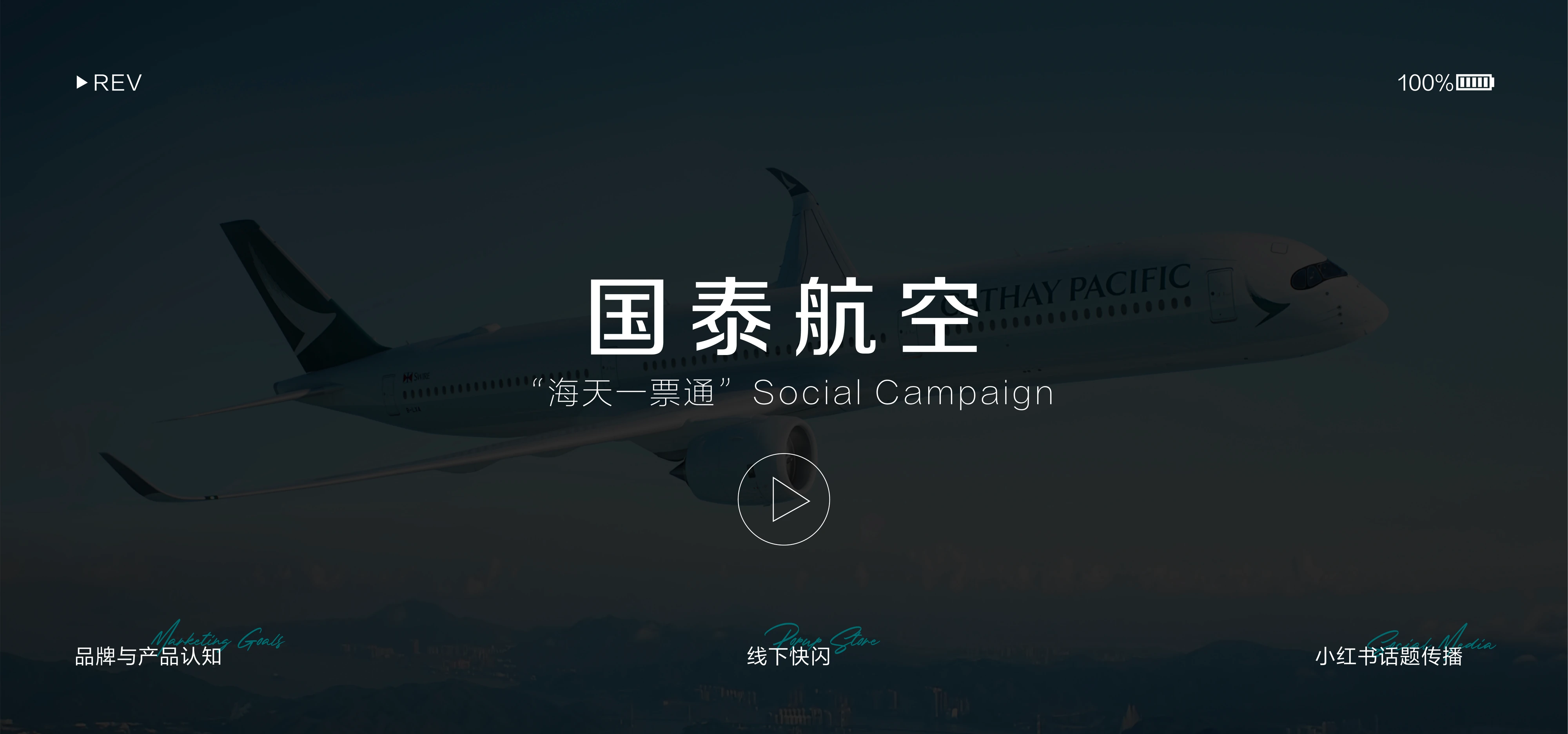 国泰航空海天一票通 campaign 与小红书运营