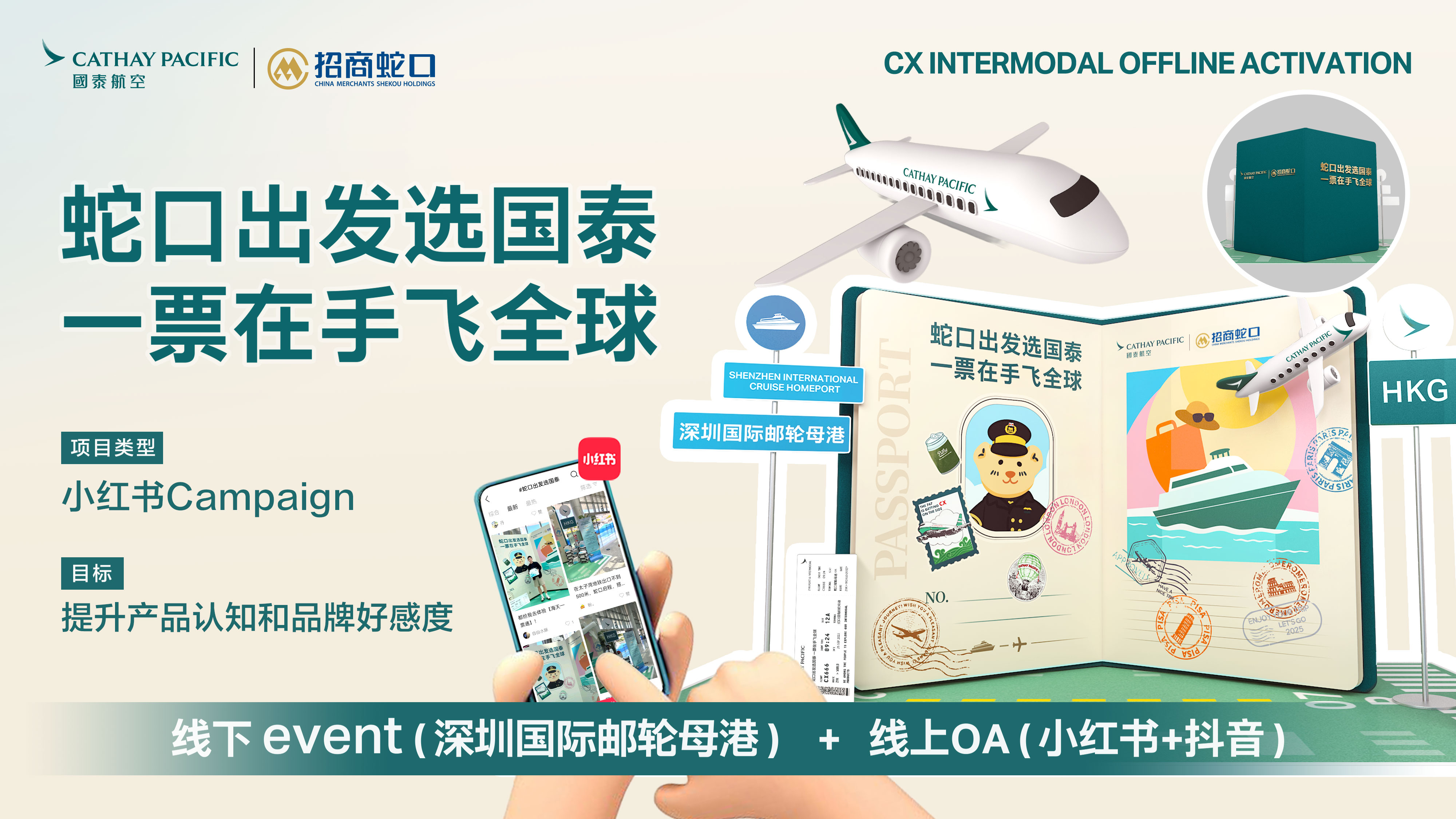 国泰航空海天一票通Social Campaign项目封面
